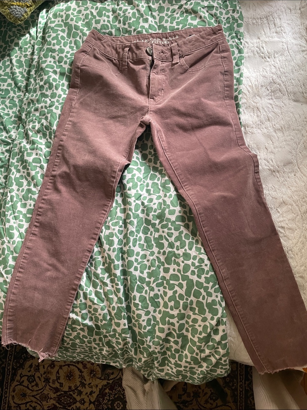 American Eagle skinny corduroy pants